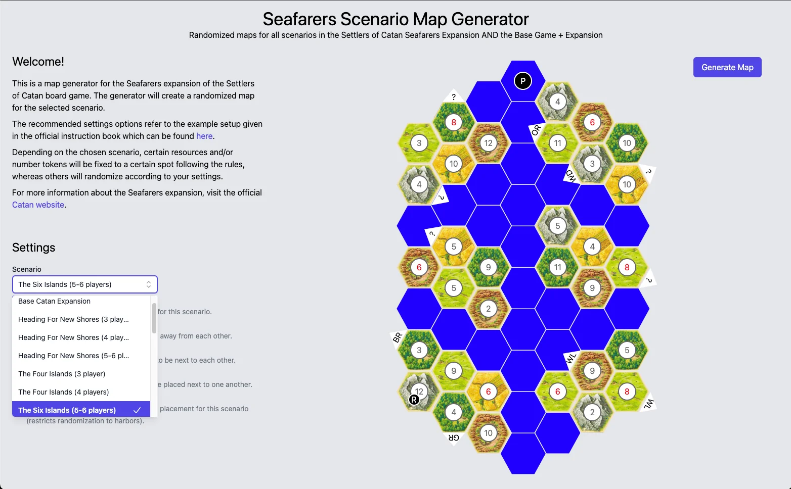 new seafarers map generator has all scenarios and player v0 nymqj6d2ovod1
