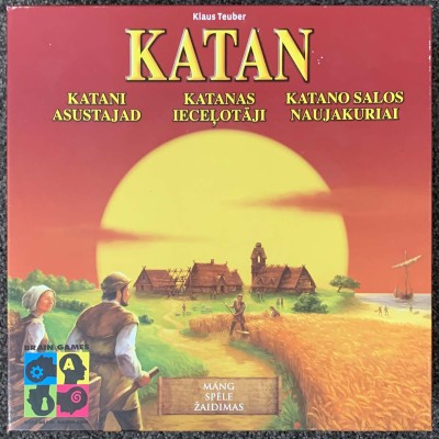 Baltic - Katan first edition (3 languages - 2012)