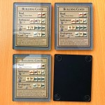 Coasters - Building Cost Card - Set of 4