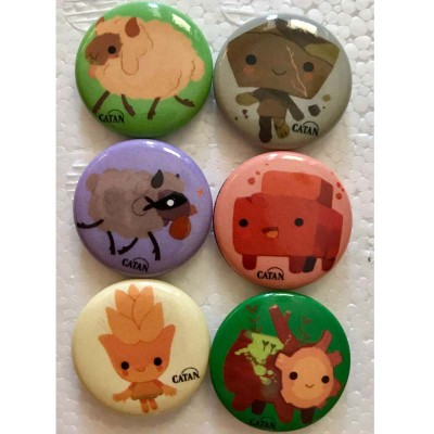 Catan Pins from Gen Con 2019