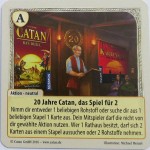 20 Jahre Catan, das Spiel fur 2 - Promotional Card