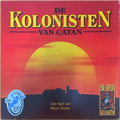 NL - De Kolonisten van Catan - 1999 1st Edition 2nd version NL - De Kolonisten van Catan - 1999 1st Edition 2nd version