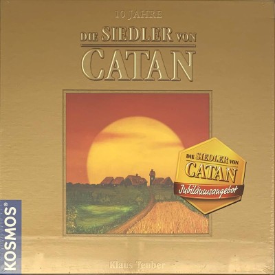 Die Siedler Von Catan - 10th Anniversary Edition Gold Box Die Siedler Von Catan - 10th Anniversary Edition Gold Box