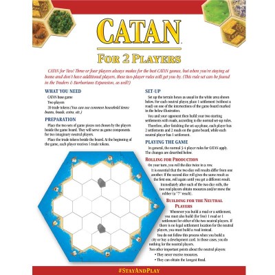 CATAN® - For 2 Players - 2020