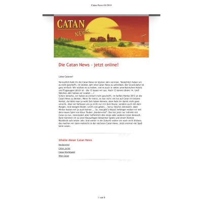 Catan News - 2014 - EC only