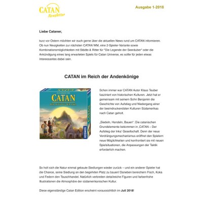 Catan News - 2018 Issue 01 - EC only