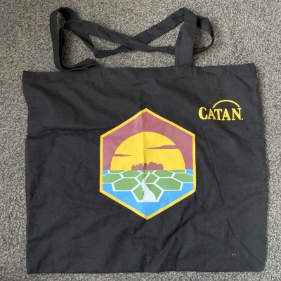 Black Bag with Catan Logo