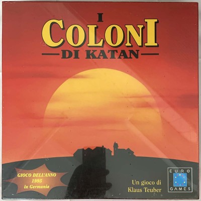 Italian - I Coloni di Catan - Euro Games 1995