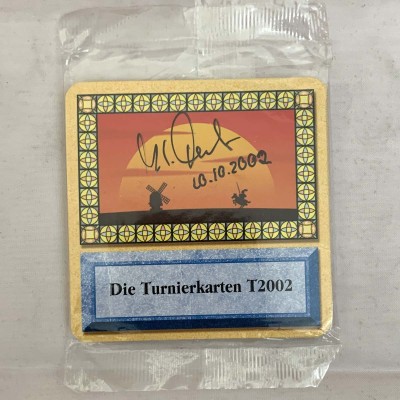 Die Turnierkarten - T2002 Autographed