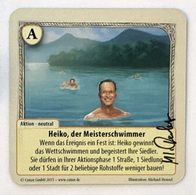 Heiko, der Meisterschwimmer (2015) Die Fürsten von Catan