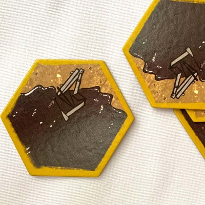 Hex - Oil - Spielmaterial