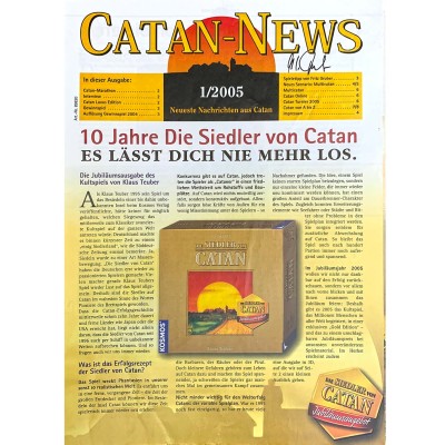 Catan News - 2005 Issue 01 - Signed