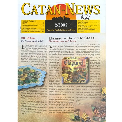 Catan News - 2005 Issue 02 - Signed