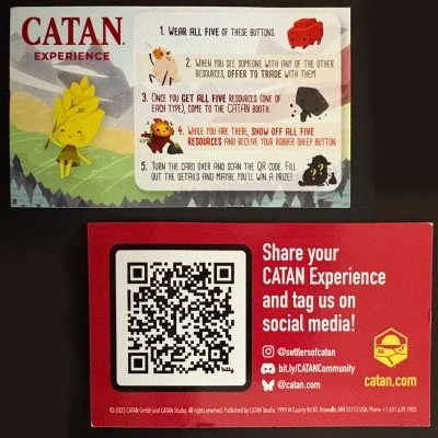 2025 Promotional Pin Card