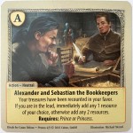 Alexander and Sebastian, the Bookkeepers ‐ 2017 Rivals Deluxe Promo 4/9