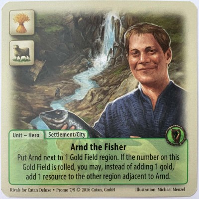 Arnd the Fisher ‐ 2017 Rivals Deluxe Promo 7/9 Arnd the Fisher ‐ 2017 Rivals Deluxe Promo 7/9