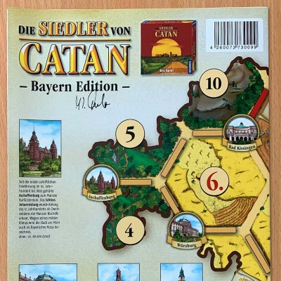 Bayern - Die Siedler von Catan - Signed