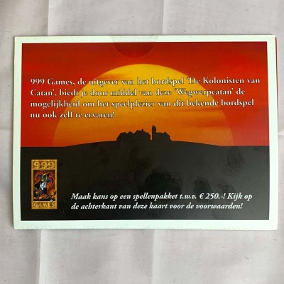 Wegwerpcatan - NL 2007