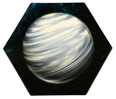 White Gas Planet